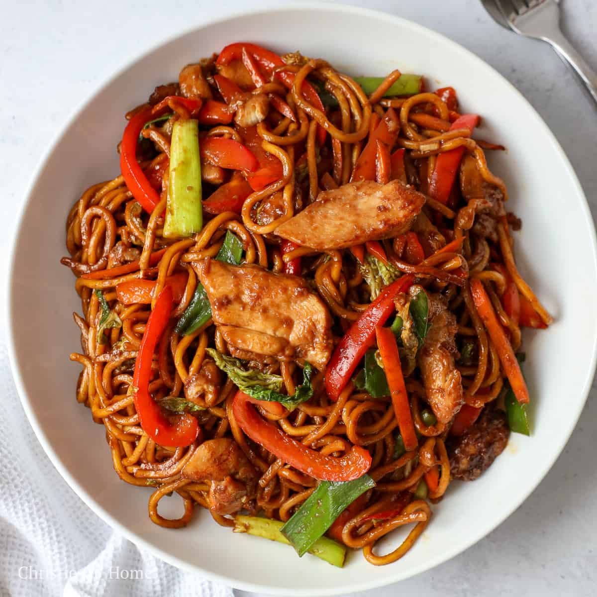 Hoisin noodles